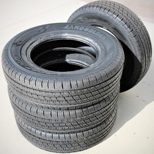 Set of 4 (FOUR) Landgolden LGT67 H/T All-Season Highway Light Truck Radial Tires-LT245/75R16 245/75/16 245/75-16 120/116S Load Range E LRE 10-Ply BSW Black Side Wall