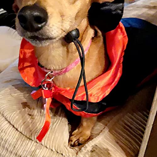 Dog Halloween Cape Costume, Pet Vampire Cloak Costume, Puppy Cool Witch Cape Clothes, Funny Dog Cosplay Dress Wizard Apparel For Small Medium Large Dogs Cats (One Size, Red) #TOP5