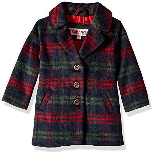 Urban Republic Baby Girls 425gsm Wool Jacket, Hunter Green, 12M Urban Republic Baby Girls 425gsm Wool Jacket, Hunter Green, 12M