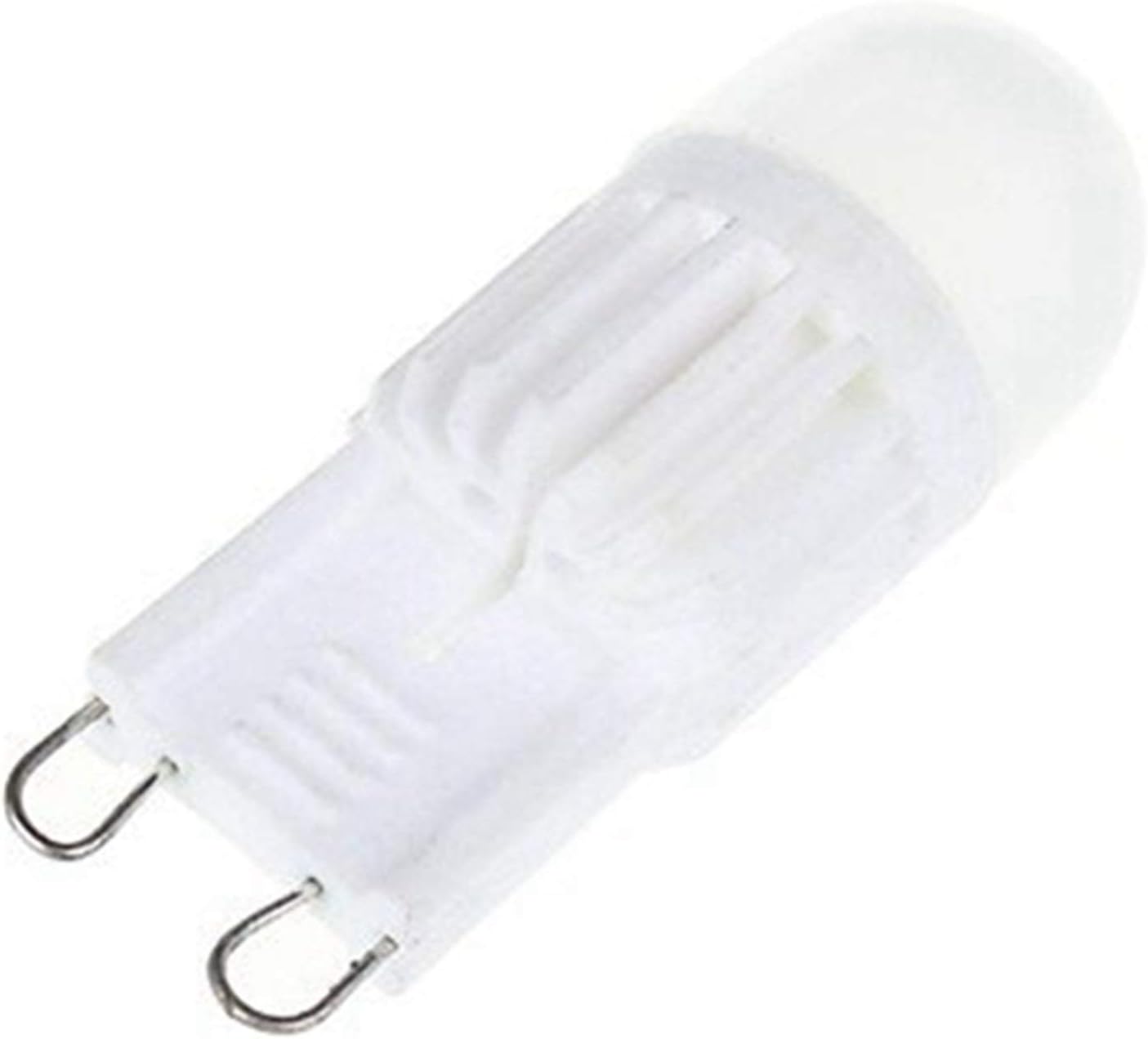 G9 LED Bulb 3W Equivalent to 30W Halogen Bulbs, Ceramic G9 Socket Led Lamp, No Flicker, Dimmable, 260LM, AC 220-240V,10 Pack [Energy Class A+] (Color : Warm White)