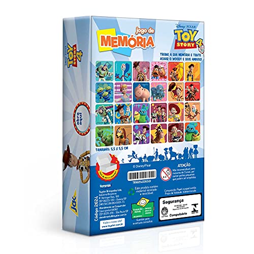 Toy Story 4 - Jogo de Memória - Toyster Brinquedos