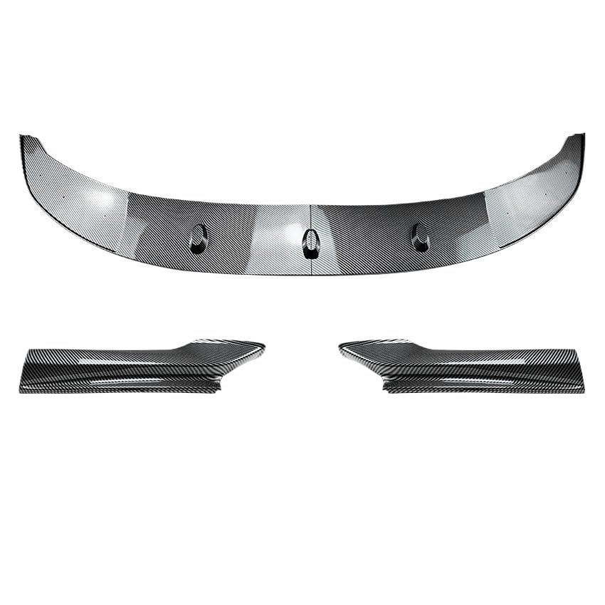Lèvre de canard avant aspect carbone pour pare-chocs BMW Série 5 F10 F11