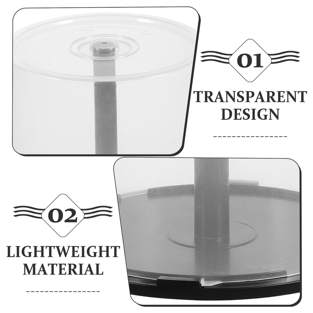 Alipis 2 Set Di Porta Cd Contenitore Per Cd Contenitore Per Dvd Contenitore Per Cd Vuoto Contenitore Per Dvd Vuoto 2 Pezzi*2