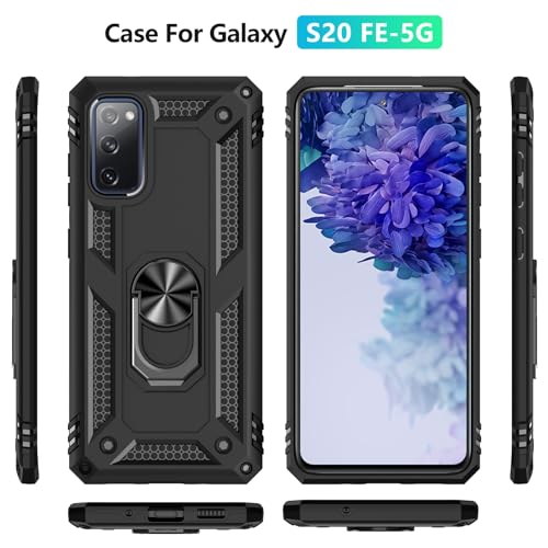 Coque Galaxy S20 FE 5G noire idéale pour les activités extérieures - 5
