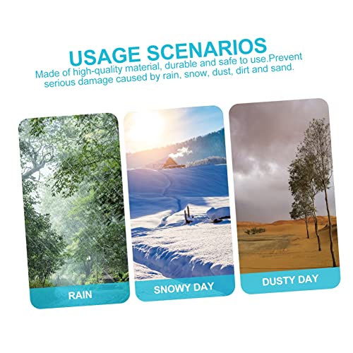 Funda para cámara réflex con protector de lluvia de invierno 2
