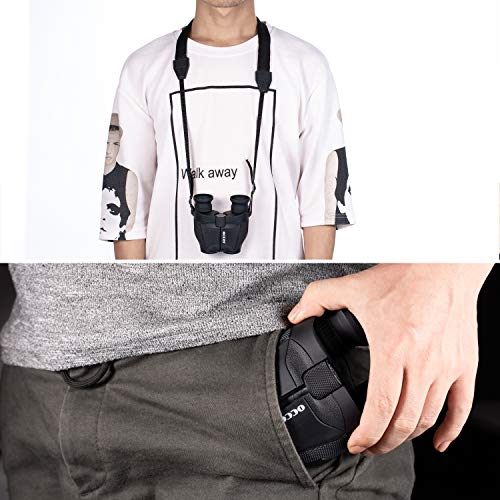 occer 12 x 25 HD Kompaktes Fernglas für Erwachsene und Kinder, langes weiches Fernglas mit Augenabstand, Bak4-Prisma… – Bild 6