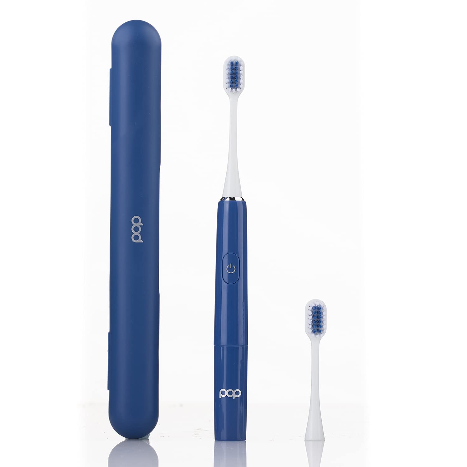 Go Plus Sonic Toothbrushes for Adults w/Electric Toothbrush Case - Electric Toothbrush for Adults & Kids - Sonic Toothbrush w/ 2 Speeds - 18000-24000 Vibrations Per Minute (Brilliant Blue)