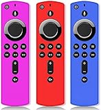 [3 Pack ] Stick Remote Cover Case, Silicone Remote Cover Case Compatible with 4K Stick, Lightweight...