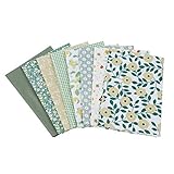 Perfekt für DIY-Projekte: Baumwollstoff, Quadrate zum Quilten von Rucksäcken, Kissen, Tischdecken, Handtaschen, Brieftaschen, Taschen, Geldbörsen, Geldbeutel, Babykleidung, Quilt-Patchwork, Kinderbettwäsche und andere Kleidungsstücke und Bastelarbeiten im täglichen Leben, notwendiges Zubehör für Ihr Zuhause.