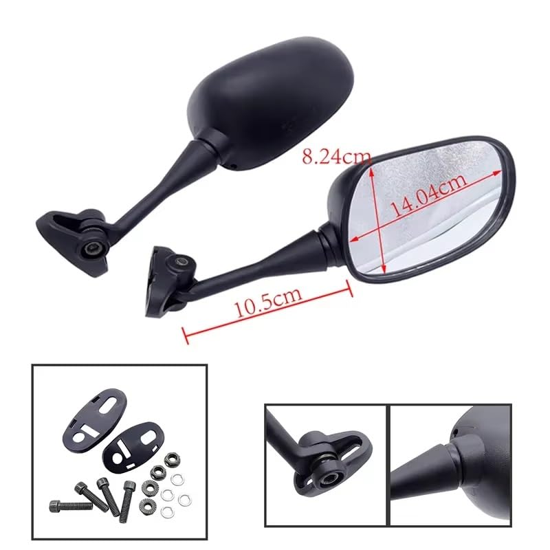 Rétroviseurs VFR800 réparation miroir cassé moto V-TEC 2002-2012