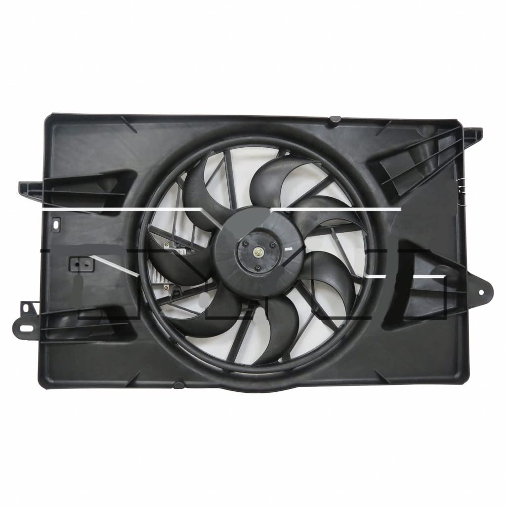 Compatible with Chrysler 200 Radiator and A/C Condenser Fan