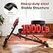 ALSO GO Weight Bench for Full All-in-One Body Workout - Adjustable Roman Chair, Foldable Bench Press Bench of Home Gym Strength Training Incline Decline Bench Flat Utility Workout Bench