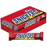 SNICKERS Xtreme Sharing Size Chocolate Candy Bars 3.59-Ounce Bar 24-Count Box