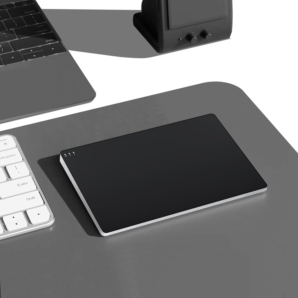 Trackpad Bluetooth senza 2,4 G cablato Touchpad Touchpad Ricaricabile Touchpad Touch Pad Mouse per Computer Portatile PC Pad Nero