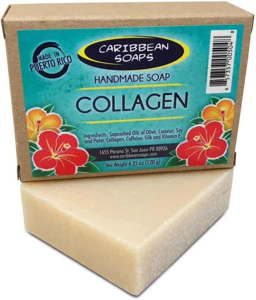 Caribbean Soaps Collagen Handmade Soap - 4.25 oz.