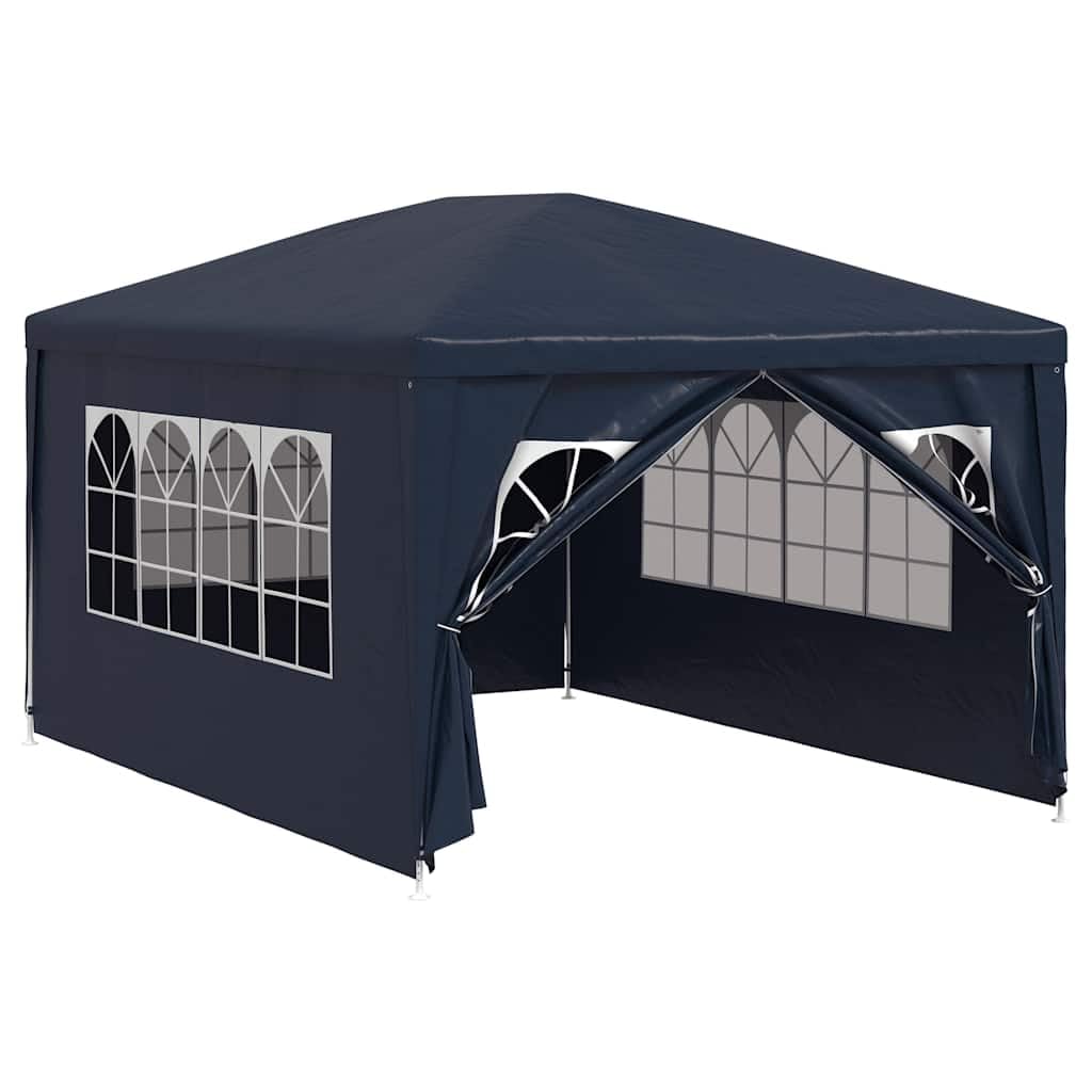 Carpa para fiestas (3 x 4 m), color azul