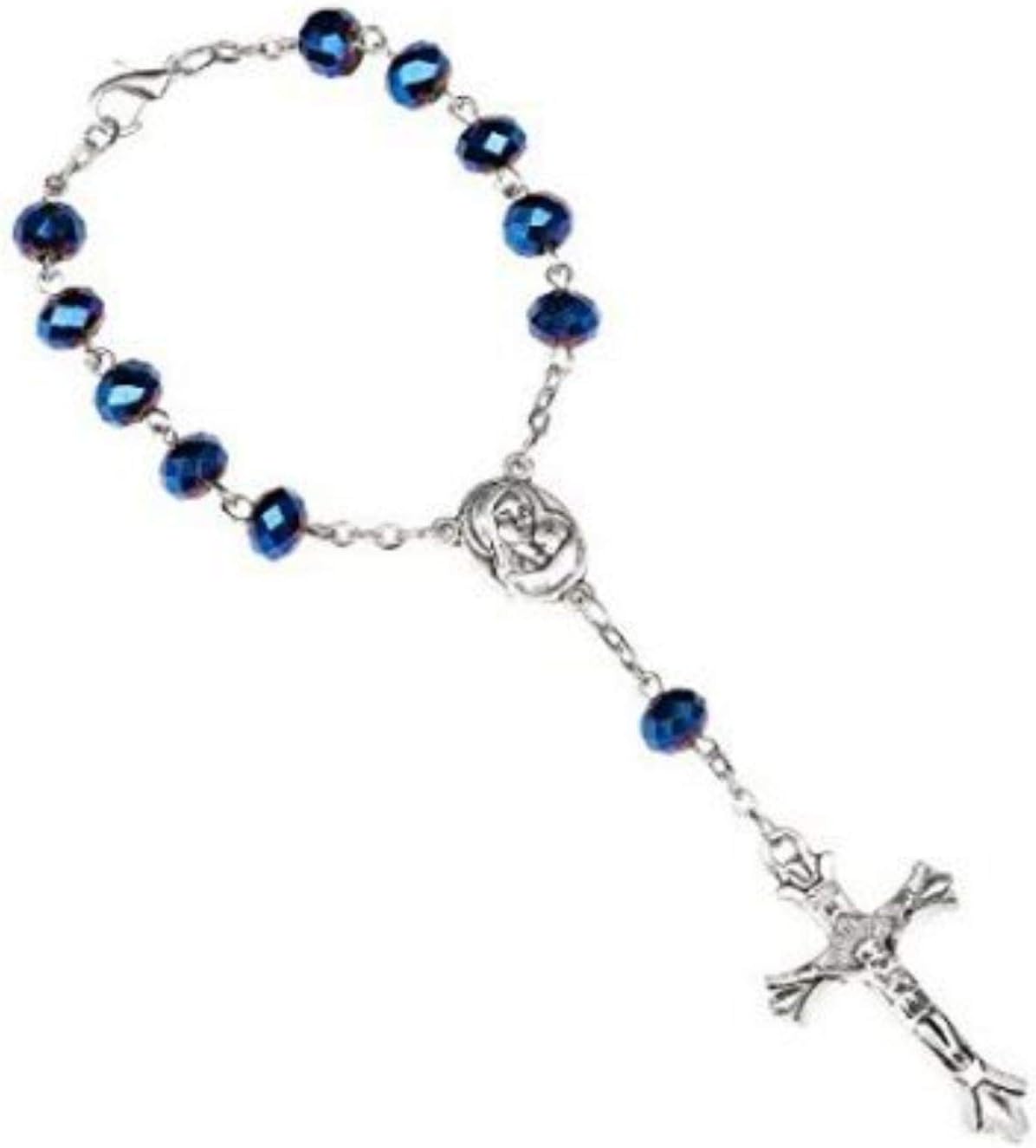TBOPBracelet Catholic Rosary Holy Cross Catholic Bracelet(Color May Vary)