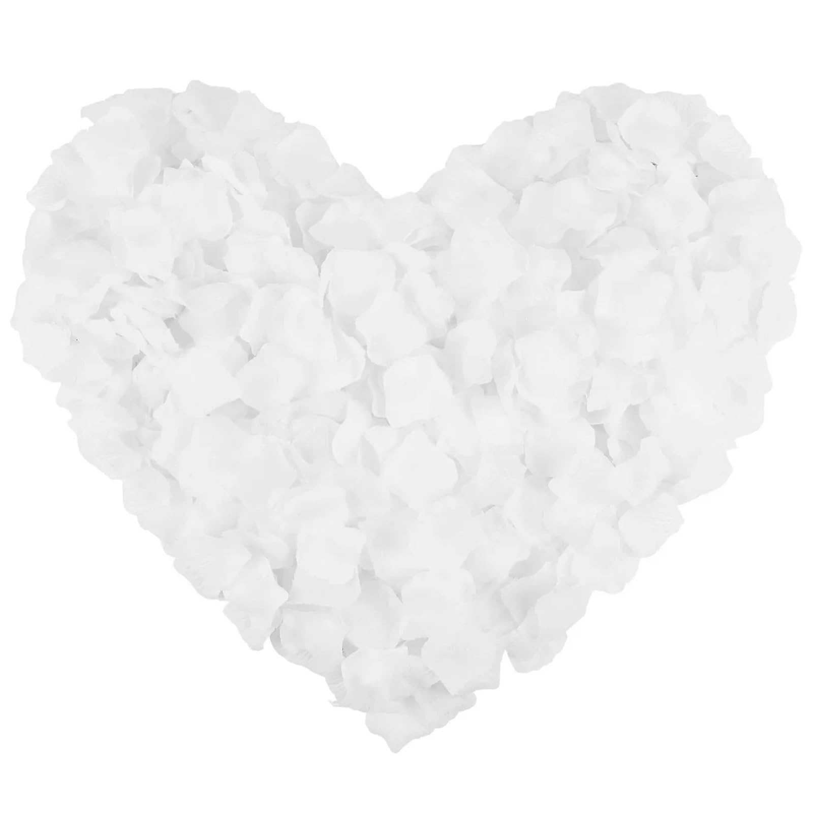 Artificial Fake Rose Petals 3000pcs Silk Rose Petals Wreath Wedding Decor