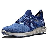 FootJoy Men's Hyperflex Boa Previous Season Style Golf Shoe, Navy/Blue, 11.5