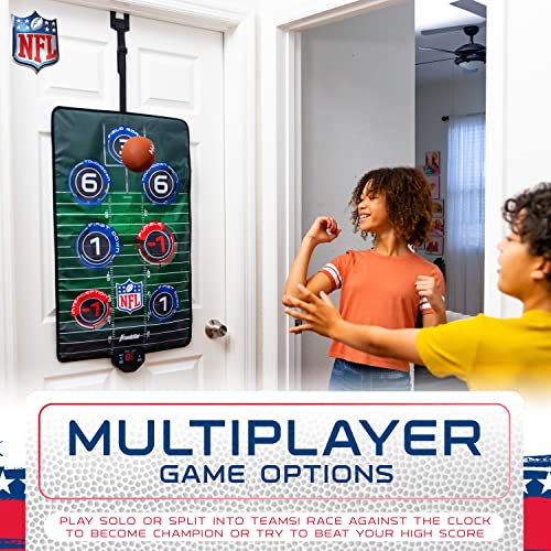 Franklin Sports Nfl Electronic Football Target Toss Game - Over The Door Football Throwing Target For Kids - Score N' Sounds Mini Toy Football Game #TOP6
