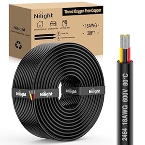 Nilight 10321W Tinned Copper Electrical Wire
