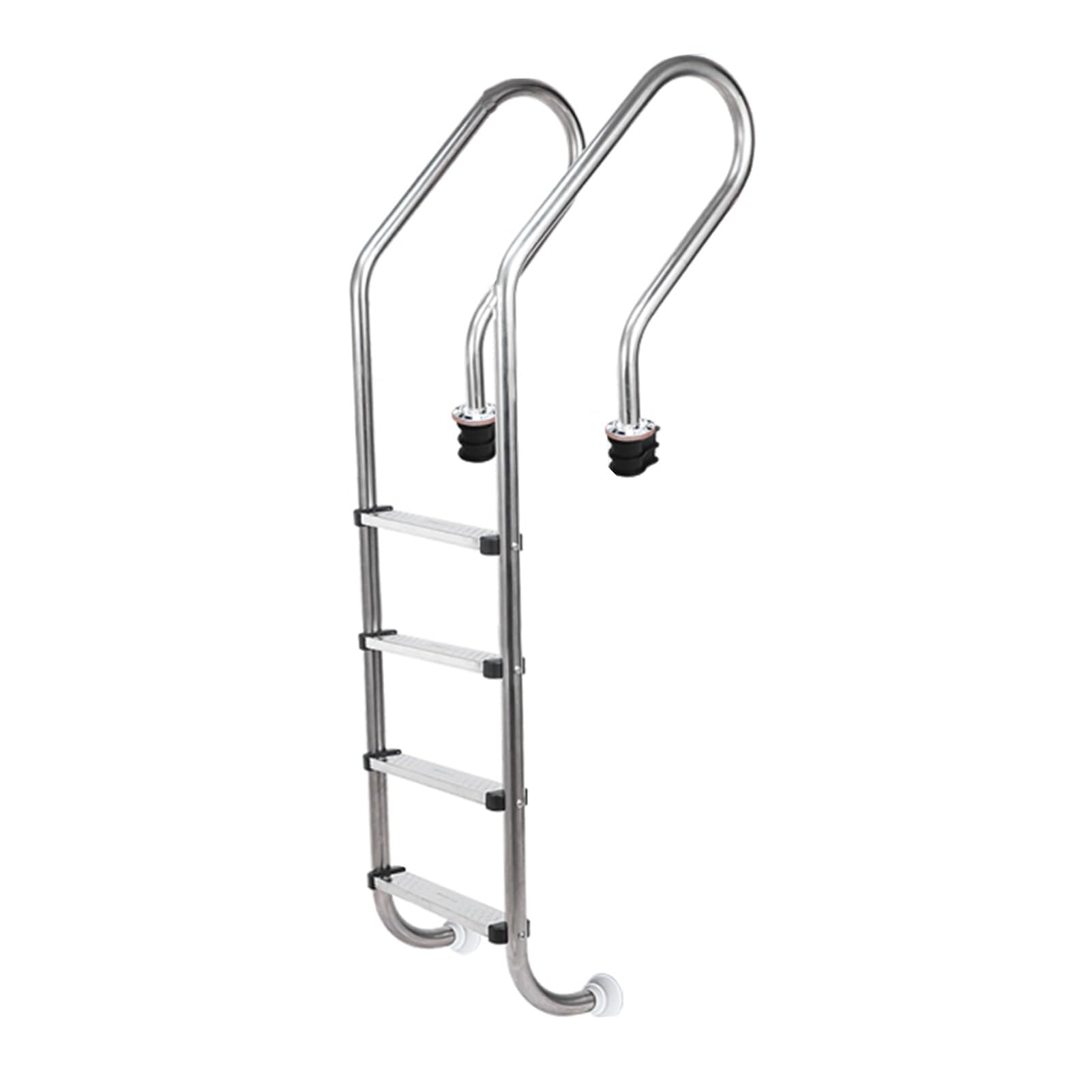 Above Ground Pool Ladder Swimming Handrail,Stainless Steel Load Up to 250kg,Entrance and Exit Suitable for Indoor Outdoor Water Park