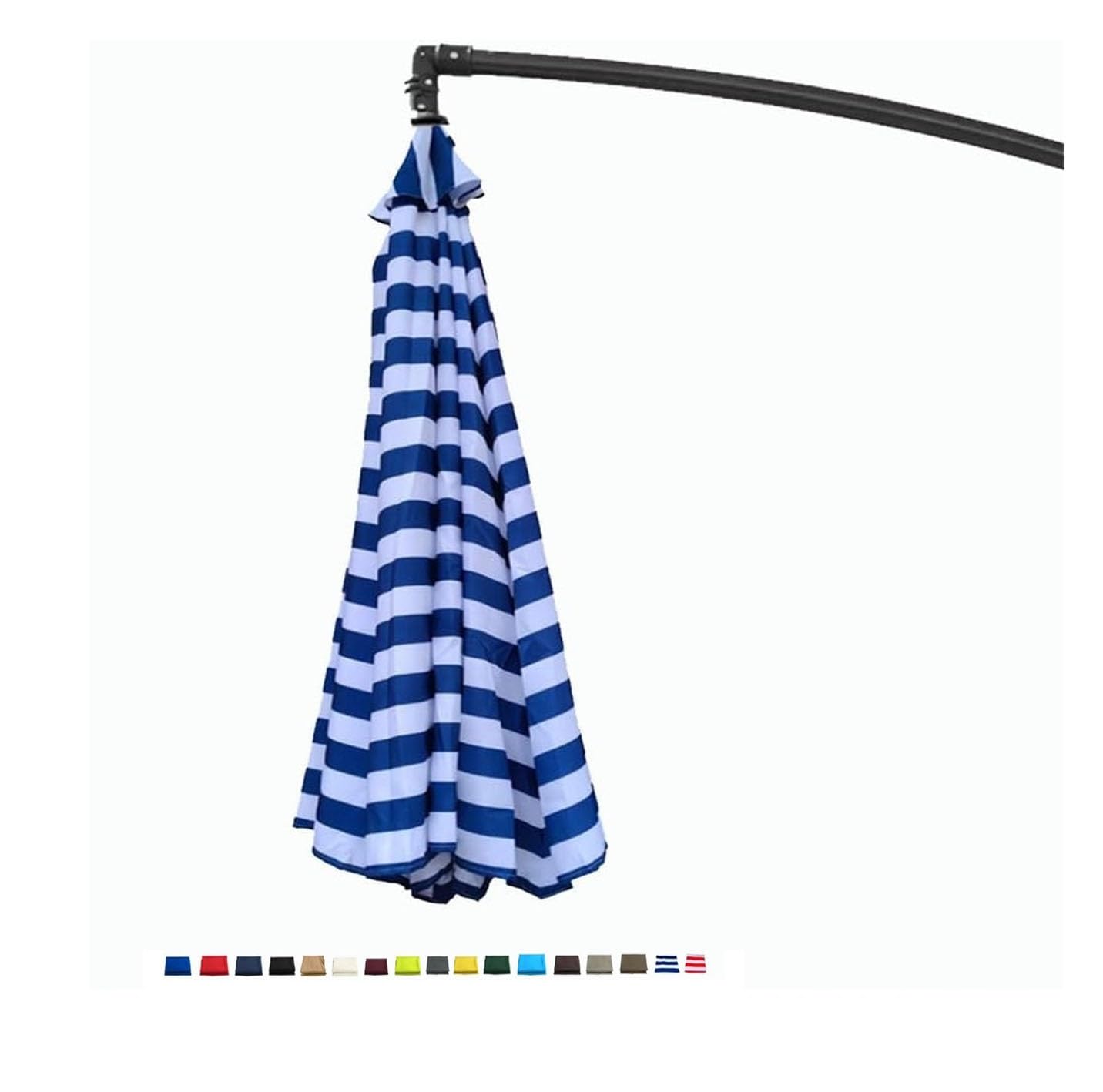 Telo Di Ricambio Per Ombrellone 200/230/250/270/300cm, 6/8 Stecche