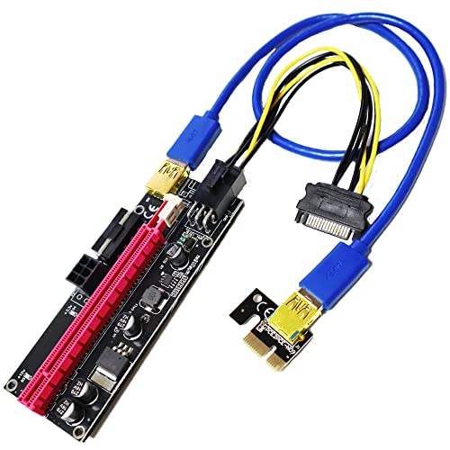 新品未開封　PCE164P-N06 VER 008S ライザーカード10枚組 Amazon | Pci-Eライザー 008S Expr 1 x 4 x 8X 16Xエ、60cm USB