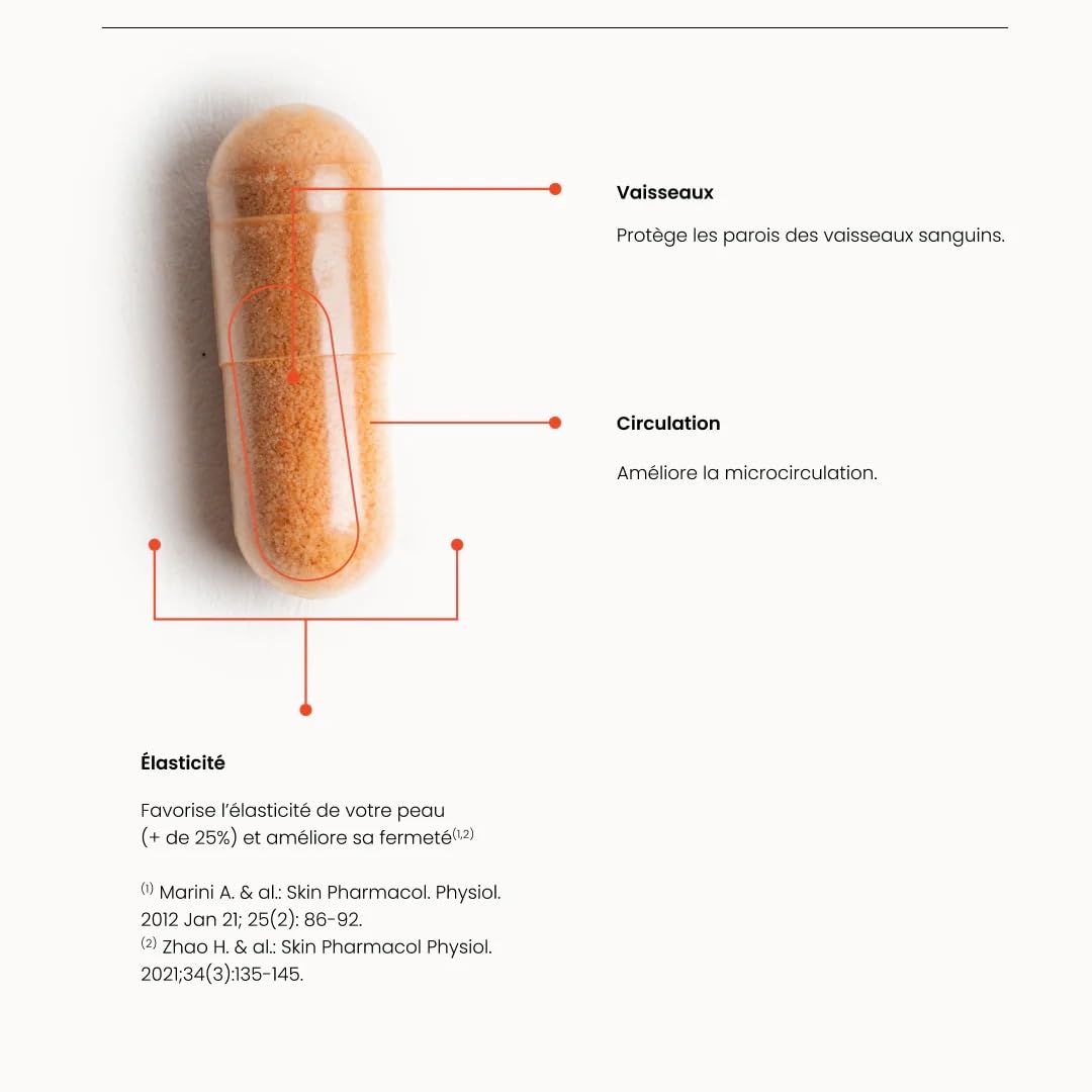NATESIS - PYCNOGENOL - Antioxydant - Circulation Sanguine Jambes - Extrait Écorce Pin des Landes 100% naturel et français - Circulation veineuse - Anti Jambes Lourdes - VEGAN - 40 gélules