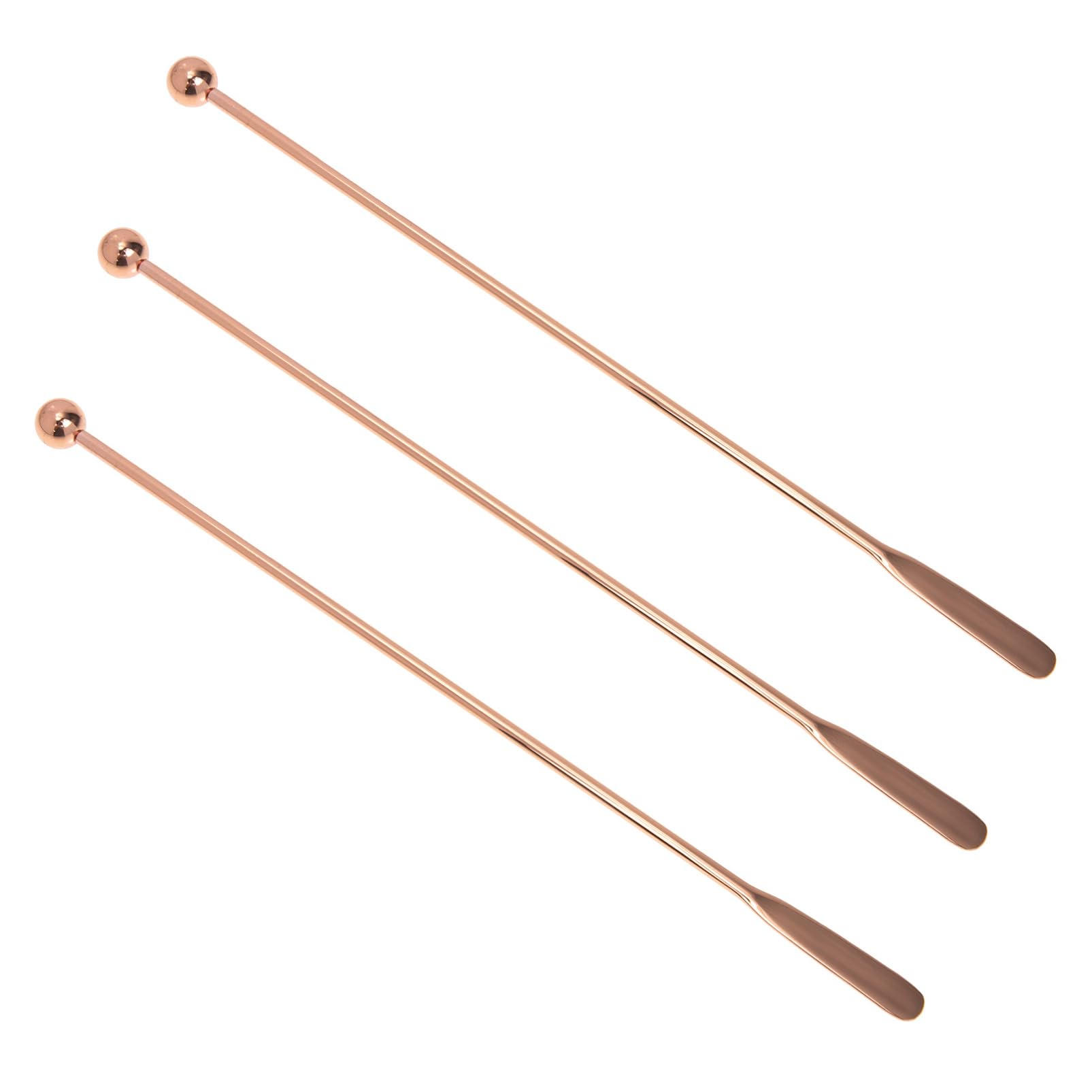 UTHCLO Mixing Spoon Set 3pcs Stainless Steel Stirrers Drink Stirrers for Cocktails