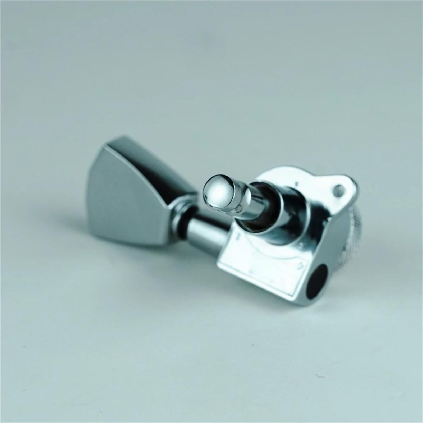Estándar Guitarra Clavijas De Afinación Guitarra Eléctrica Metal Lock String Tuner Winder 3R3L Head DIY(CR)