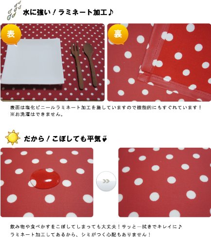 Amazon｜fabrizm 日本製 ランチョンマット 42×32cm ビニールラミネート