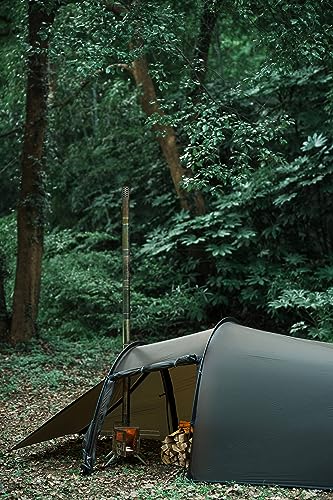 Carpa térmica con salida para estufa para 1-2 personas miniatura 5
