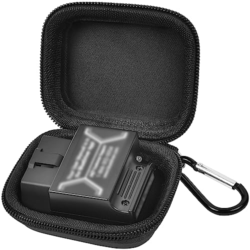 Image of Car and Auto Mini Carry Case Compatible with BlueDriver Bluetooth Pro /Pro Next Gen OBDII OBD2 Scan Tool Monitor for iPhone & Android (Inner Black) -Bag Only