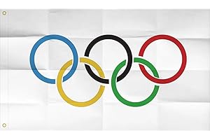 WENWELL Olympic Decorations Flag - Show Your Olympic Spirit!