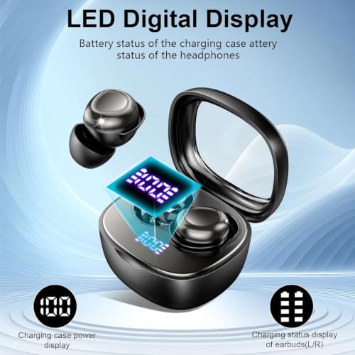 Wireless Earbuds, 2026 Bluetooth 5.4 Sleep Ear buds, Wireless Headphones - image 7