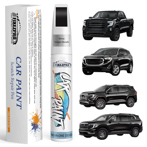 Image of Ebony Twilight Metallic(GB8 /WA384A) Touch Up Paint for GMC, Exact Color Match Car Paint Scratch Repair Remover Pen Kit Fix Vehicle Chips and Automotive Nicks Scuff