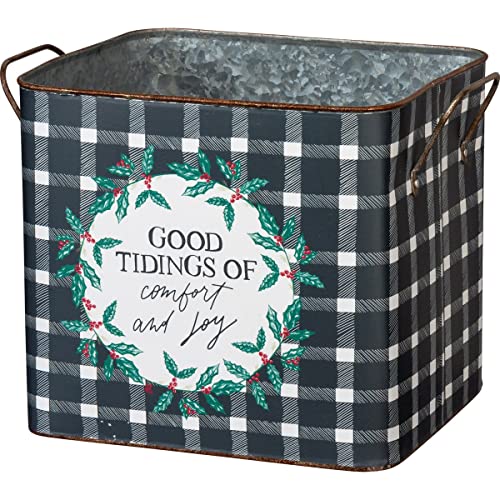 Primitives-by-Kathy-106637-Good-Tidings-Bin-Set-Multicolor Primitives by Kathy 106637 Good Tidings Bin Set Multicolor