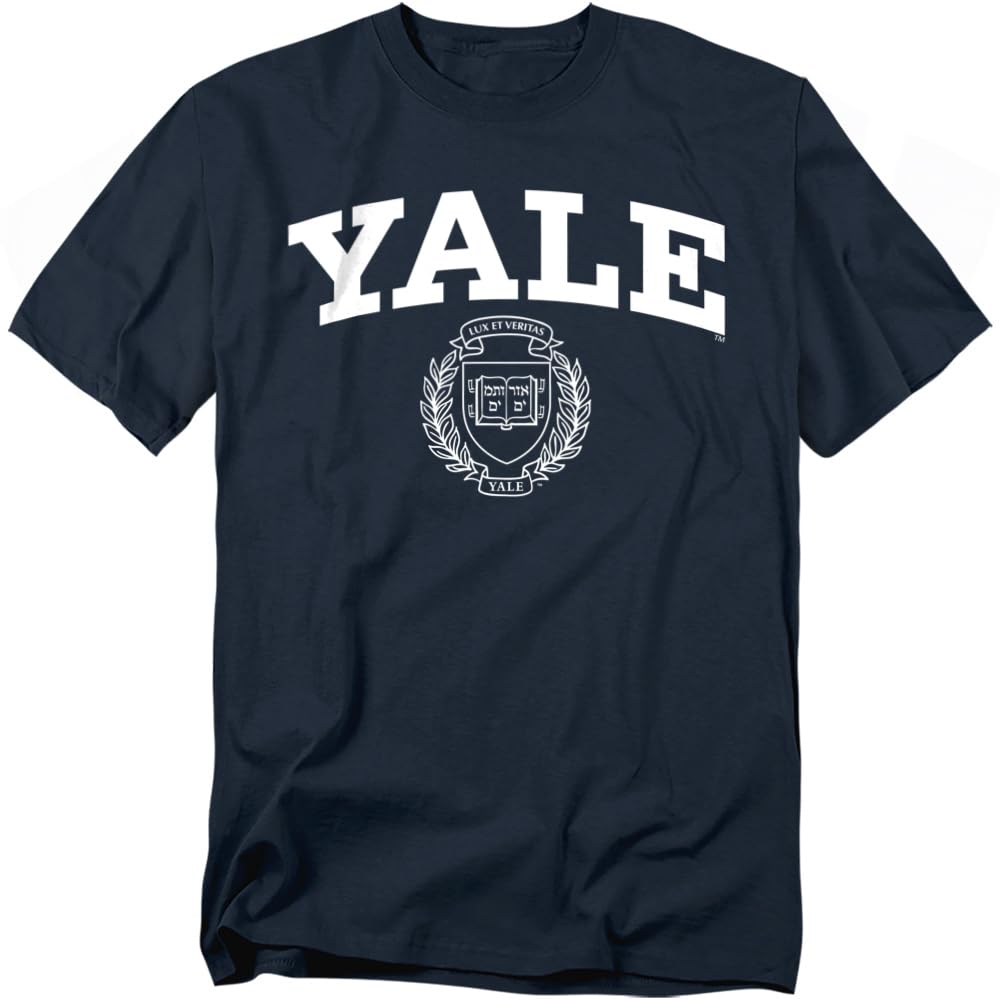 Yale University Official Yale Seal Unisex Adult T Shirt