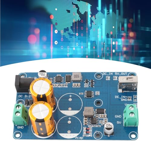UPS de súper condensador Cocoarm para Raspberry Pi con entrada de 9-24V 2