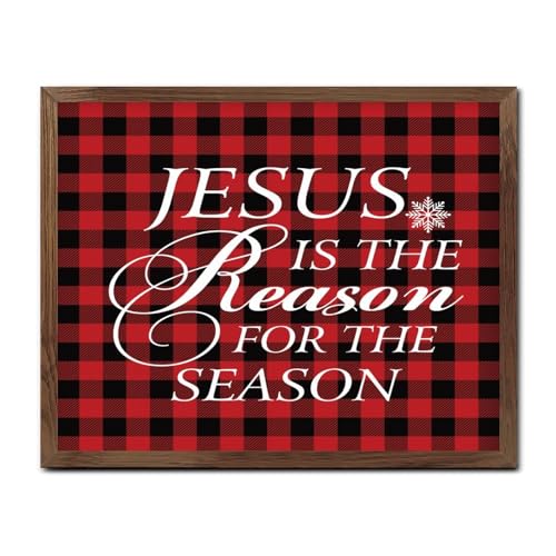 Jésus est la raison de la saison panneau de décoration murale
