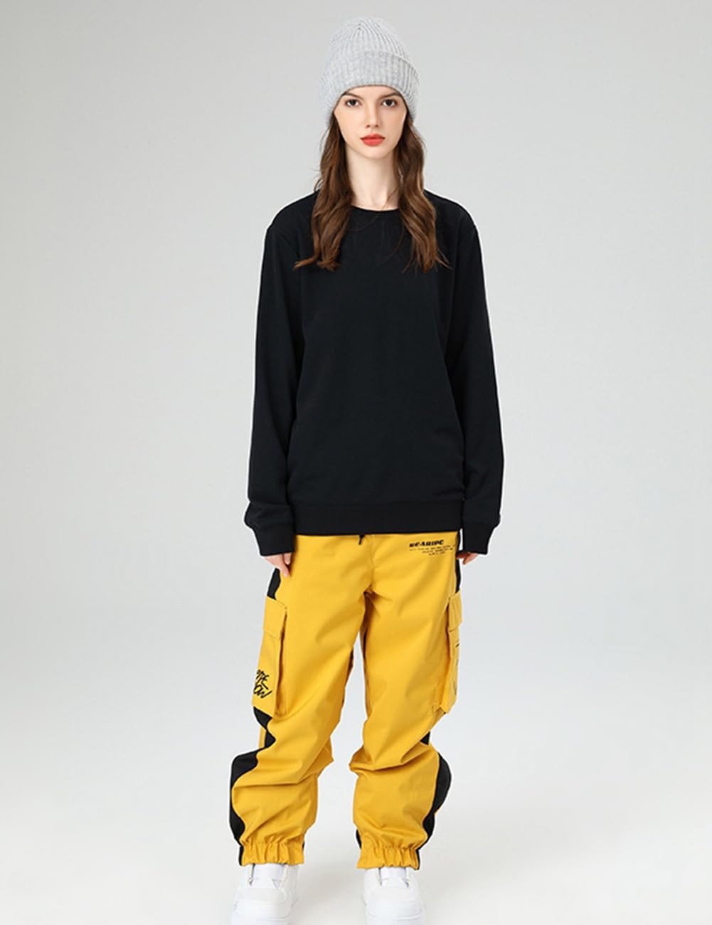 Pantalones de esquí para mujer HOUZONIY impermeables softshell snowboard