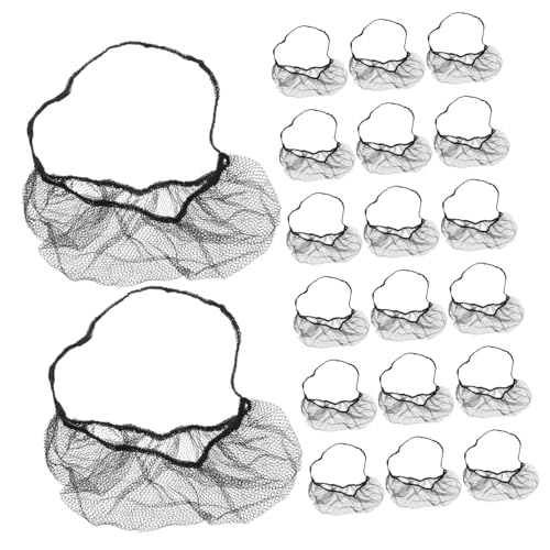 HOMSFOU 100 Stück Bartschutznetz Herren Nylon Bartmaske Einweg Bartabdeckung Atmungsaktiv Für Gastronomie Arbeitsschutz