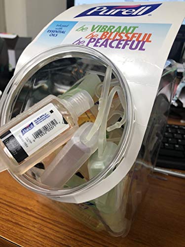 Purell Hand Sanitizer 1 ounce Assorted Scents, 25 Count Jar With Jelly Wrap Holder