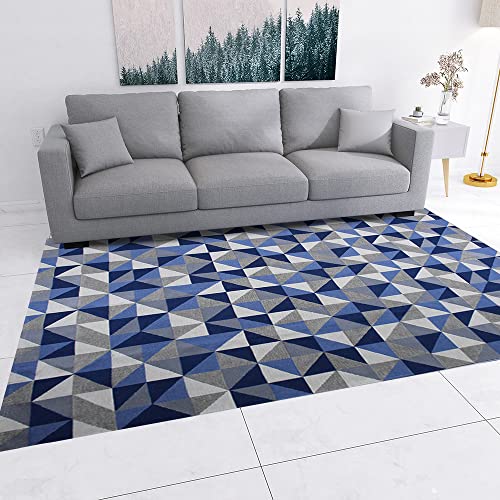 Tapete Sala Quarto Geométrico Ladrilho Antiderrapante 2,50 x 1,40...