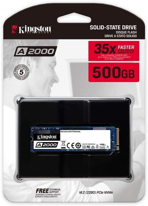 SSD Kingston A2000 500GB Testado por 30 dias para gamers e multitarefas