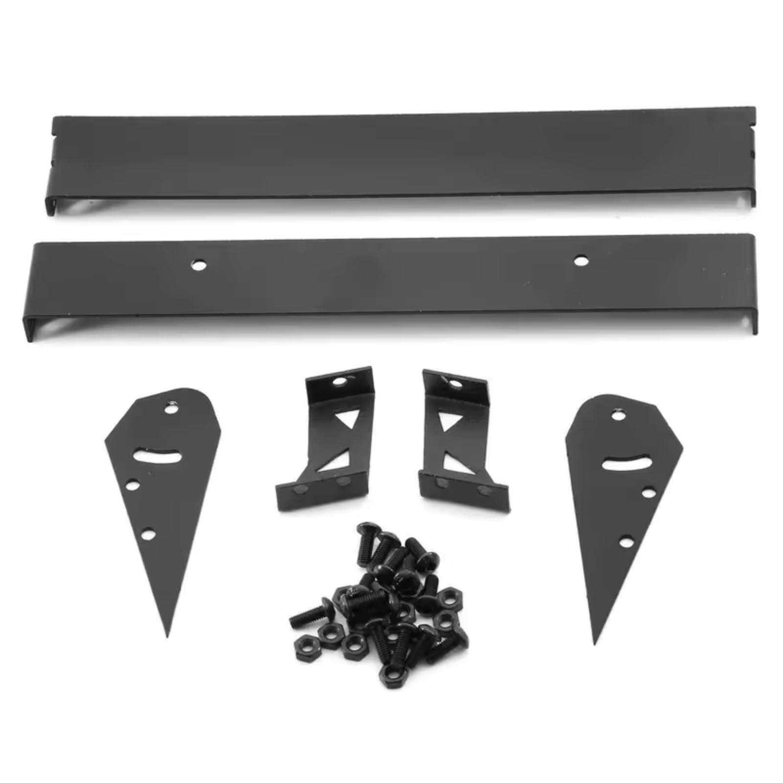 Para Tamiya Para TT01 Para TT02 XV 01 PTG2 Para HSP 94123 FW06 Para Sakura 1/10 Alerón Trasero Metálico Piezas Accesorios Coches RC Accesorios coches RC