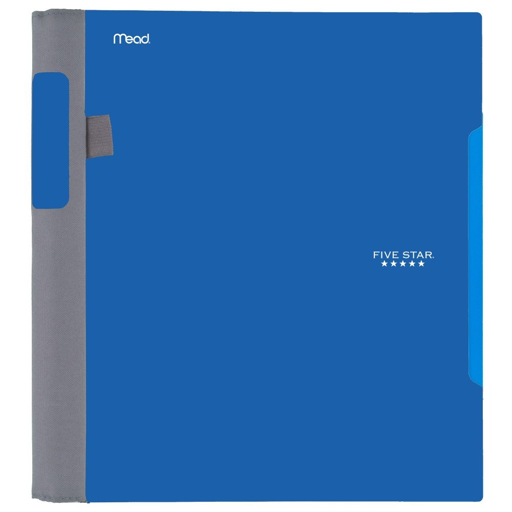 Five Star Advance Spirale Notebook, 1 Thema, College liniert Papier, 1 Blatt, Farbe wird variieren (6322) 2er-Pack Cobalt, Green