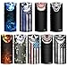 VCZUIUC Headwear Bandana Head Wrap Face Scarf Mask Neck Warmer Balaclava for Sports (One size, 9PCS Skull-A)