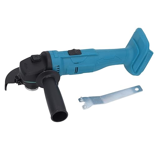 Miniatura 7 de Amoladora angular inalámbrica, potente motor sin escobillas de 10000 RPM con mango antideslizante, herramienta de amoladora angular para muela de